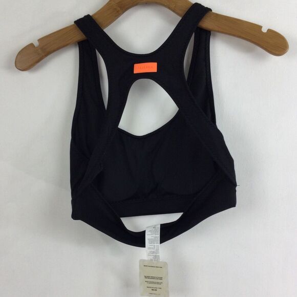 Fabletics Womens Sporty Racerback Shaping Swim Tank Top Black Size Small NWT - Picture 2 of 5